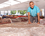 Große Teppich Auswahl bei Aziz Interieur in Frankfurt